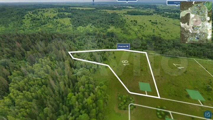 Участок 1,12 га (СНТ, ДНП)