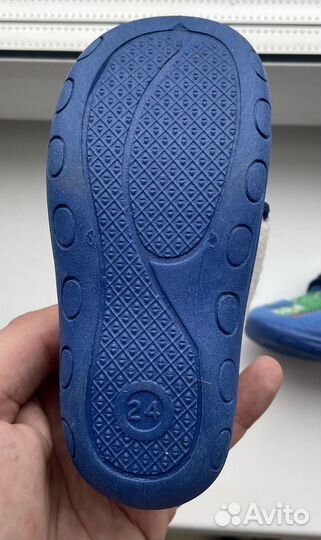 Тапочки теплые детские 24