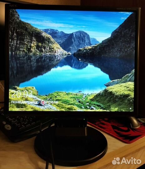 Монитор Nec Multisync модель LCD195VXM+