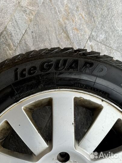 Yokohama ise guard ST 255/60 R18 на дисках