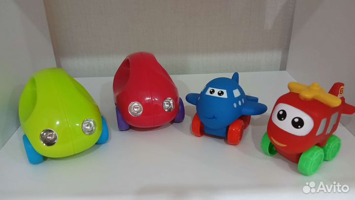 Детские машинки игрушки погремушки для малышей
