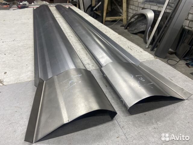 Mitsubishi Pajero 4 ремонтные пороги левый