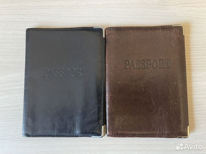 Обложка для паспорта натуральная кожа