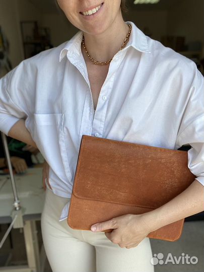 Чехол из кожи для ноутбука / чехол для iPad