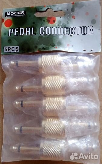 Переходник Mooer для гитарных педалей, Jack-Jack