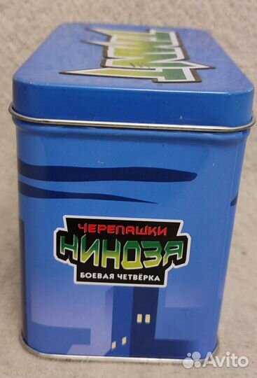 Карточки черепашки ниндзя 96 шт. с коробкой