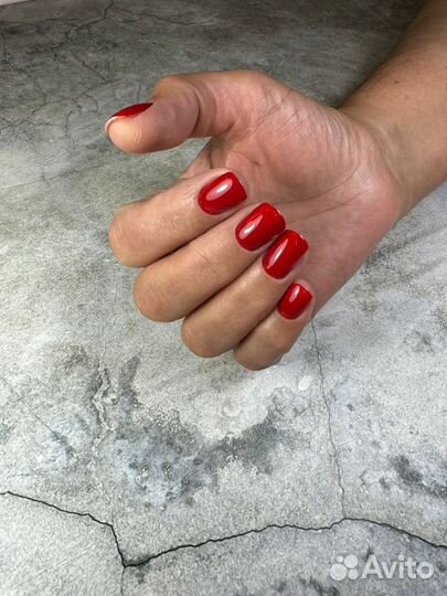 Маникюр с покрытием гель лак