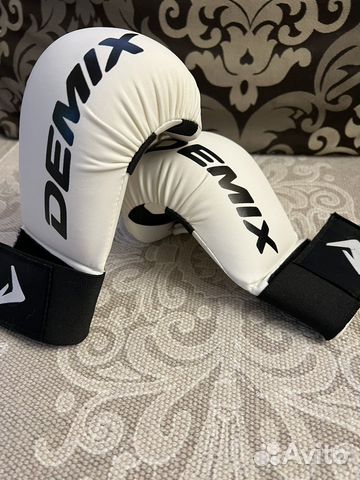 Накладки для карате demix, белый, размер m