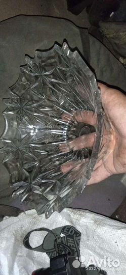 Хрустальная ваза