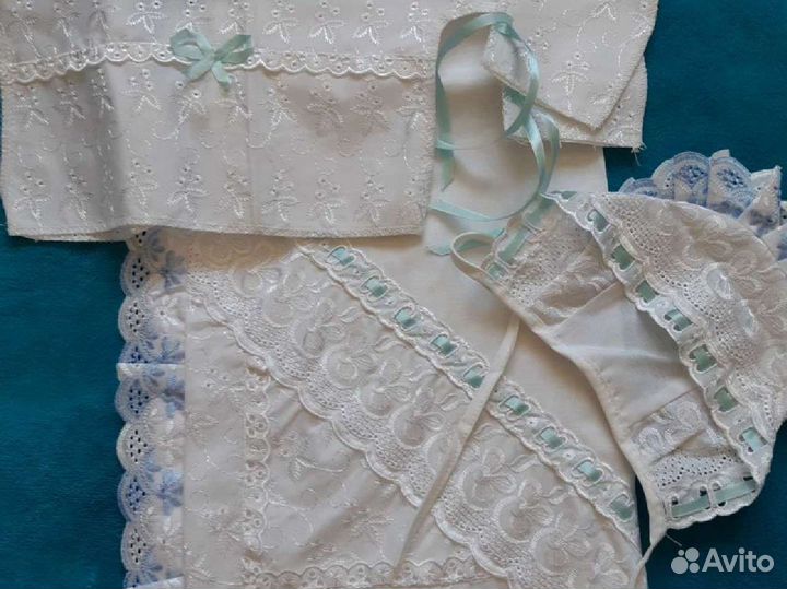 Крестильный набор новый