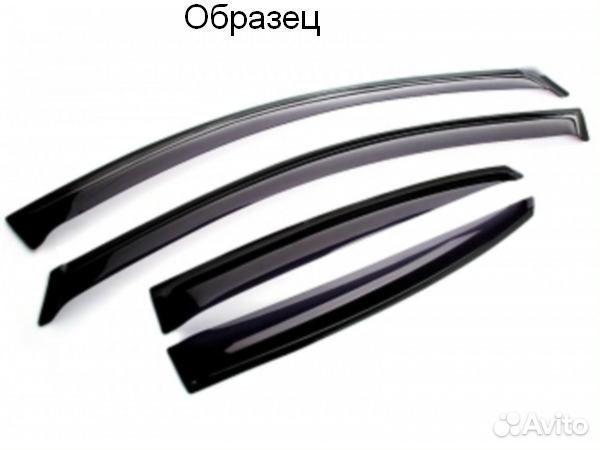 Дефлекторы боковых окон Mitsubishi L200 2015-2023