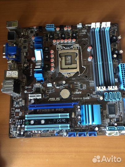 Материнская плата lga 1156 (не работает)