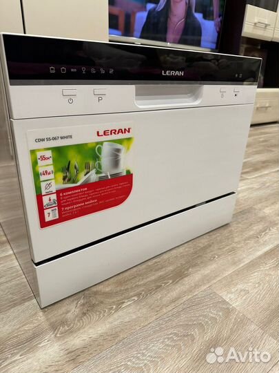 Посудомоечная машина leran CDW 55-067 white