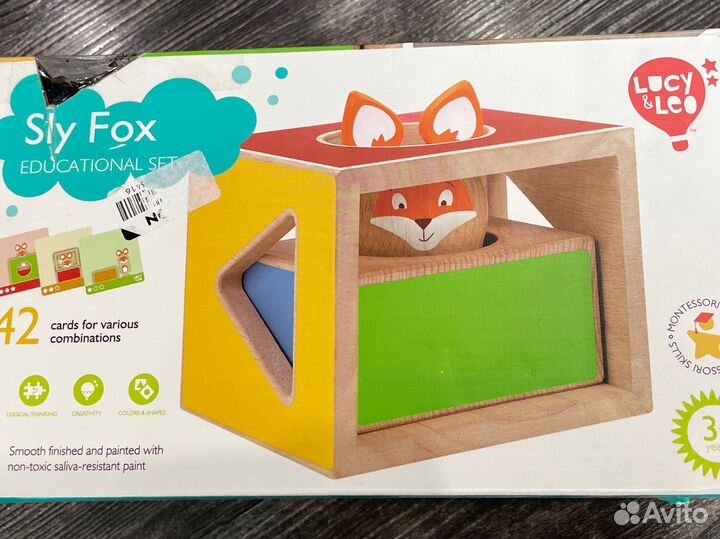 Обучающий набор Ловкий лис дерево от 3х лет