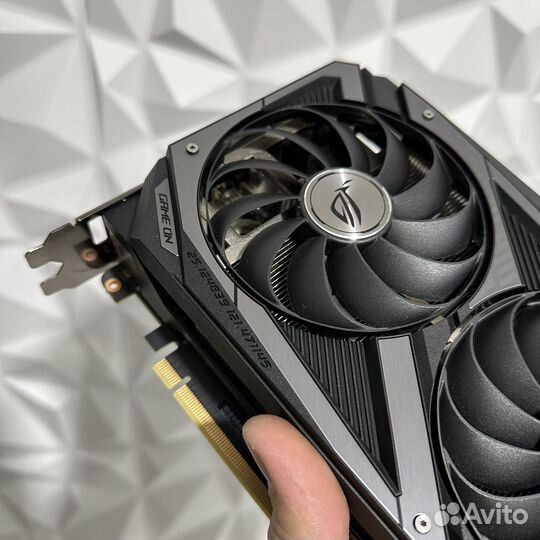Видеокарта asus ROG RTX 3080 10Gb Strix