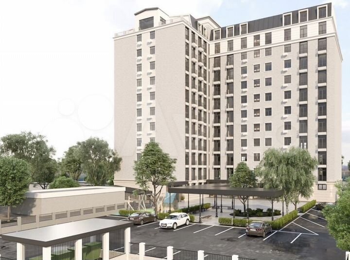 2-к. квартира, 56 м², 2/12 эт.