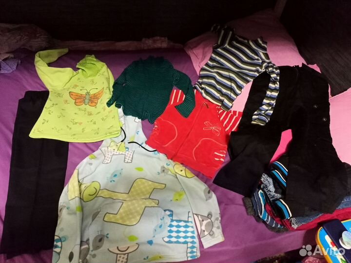 Пакет вещей на девочку для дома,дачи 3 года +