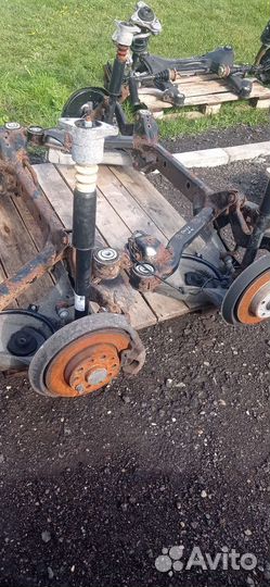 Задние амортизаторы а4 б6 sachs
