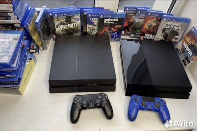 PS4 Playstation 4 sony PS4 + игры MK11 FIFA 23