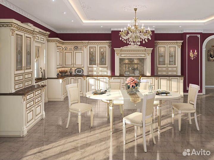 Кухни в дворцовом стиле