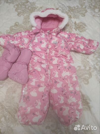 Зимний комбинезон для девочки