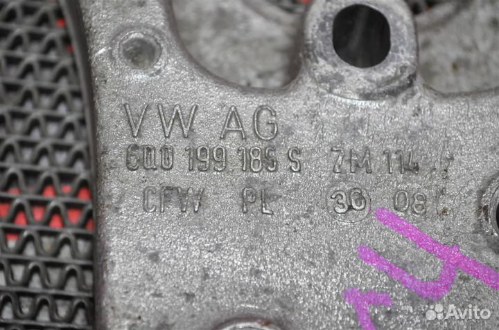 Кронштейн опоры двигателя skoda fabia 5J2