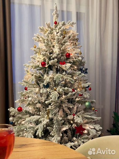 Елка заснеженная новая 180