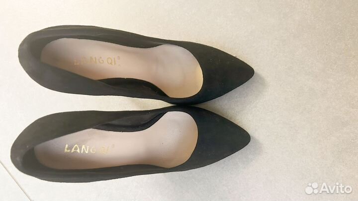 Туфли чёрные 35