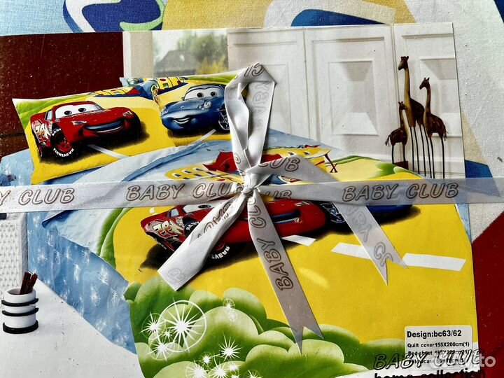 Детское постельное белье сатин