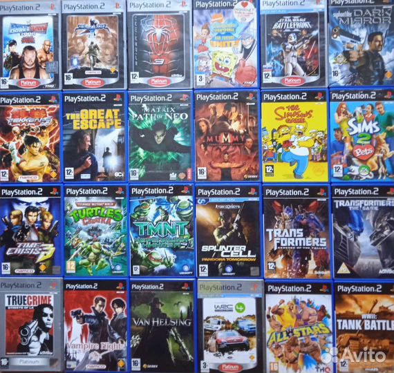 Игры PS2, Xbox Original, PS Vita, PSP диски игры