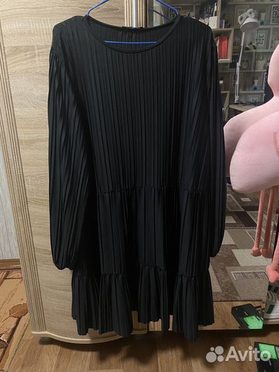 Платье плиссе Zara