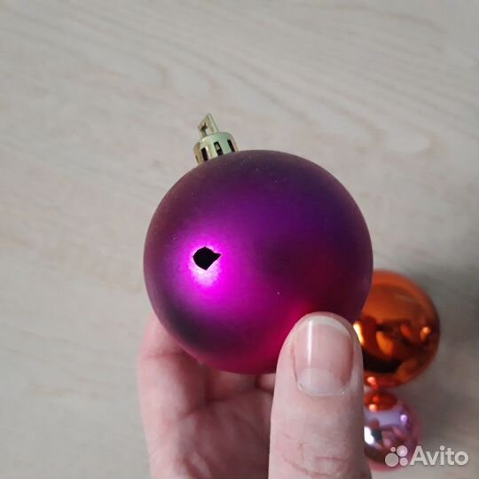 Ёлочные шары для декупажа