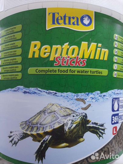 Корм для черепах водных