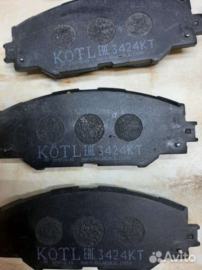 Тормозные колодки toyota rav4