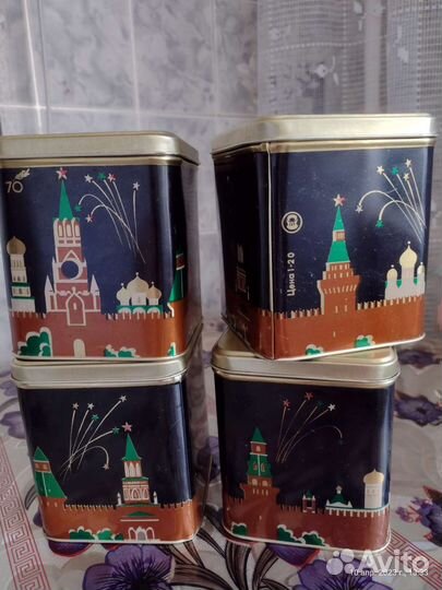 Н-р 6 банок для хранения сыпучих продуктов 1л