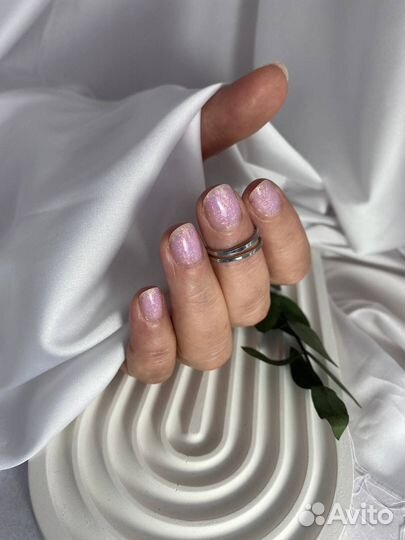 Модель на маникюр с покрытием