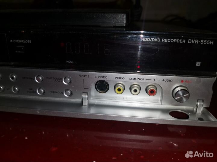 Рекордер двд\хдд pioneer dvr-555h