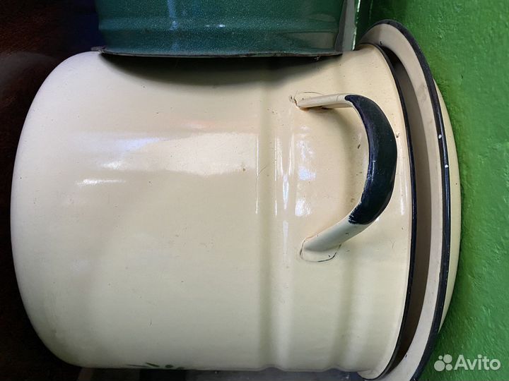 Кастрюли эмалированные