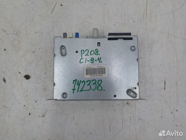 Б/У Б/У Блок навигации Peugeot 208 2012