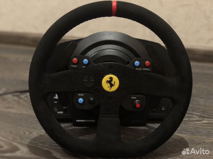 Игровой руль Thrustmaster t300 alcantara +t3pm