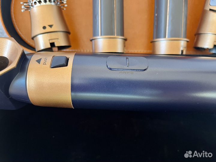 Фен dyson мультистайлер синий