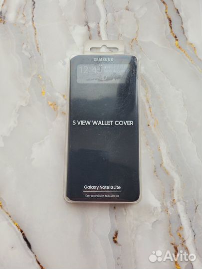 Чехол Samsung Galaxy Note10 Lite View Wallet Cover