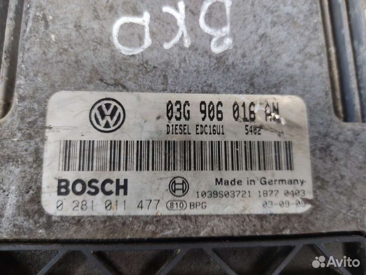 Блок управления двигателем для Volkswagen Golf 6
