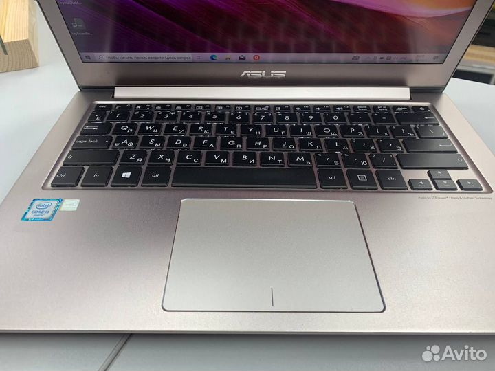 Ноутбук asus ZenBook Intel Сore i3-6/ SSD 256Gb