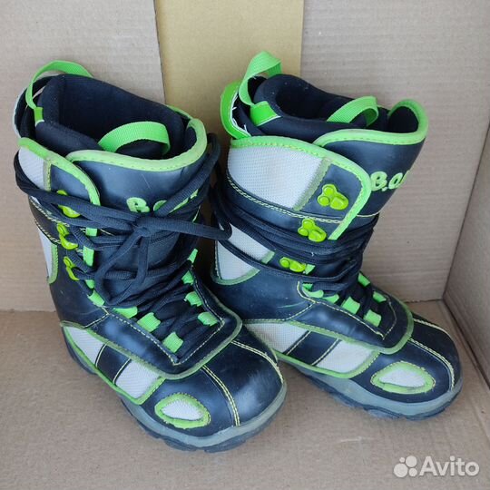 Сноубордические ботинки bone детские р.р 33