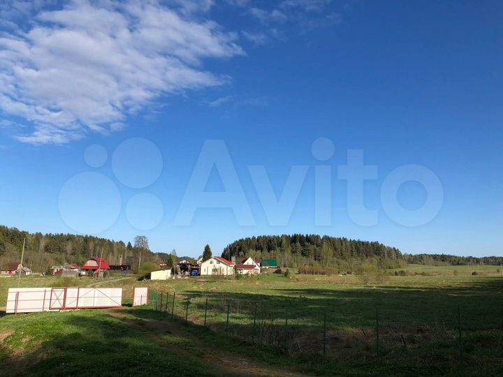 Коттедж 108 м² на участке 10 сот.