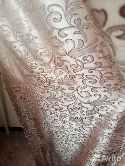 Комплект шторы и тюль