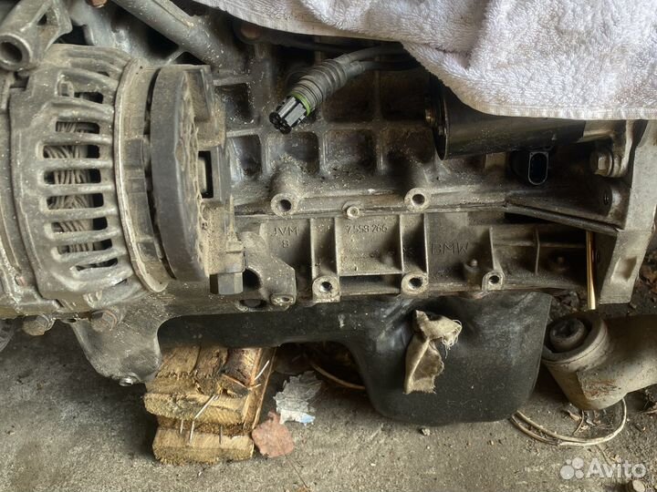 Двигатель в разбор n46b20bf