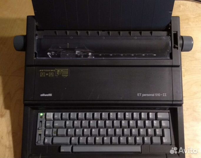 Печатная машинка Olivetti ET personal 510-ll