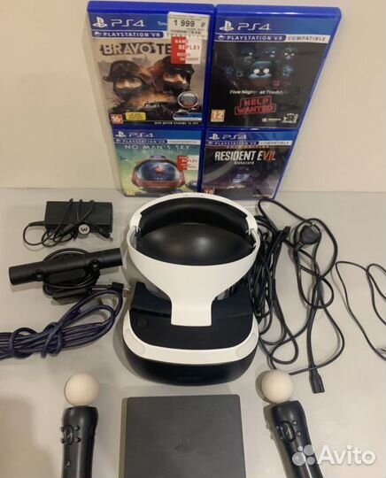 Шлем sony ps4 vr